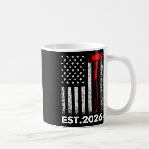 Firefighter Graduation Est 2026 Fire Academy Exam  Coffee Mug