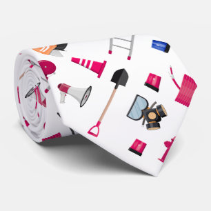 Firefighter Graduation necktie