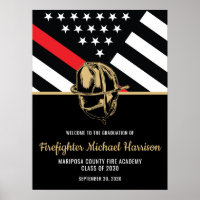 Firefighter Graduation Party Fireman Welcome