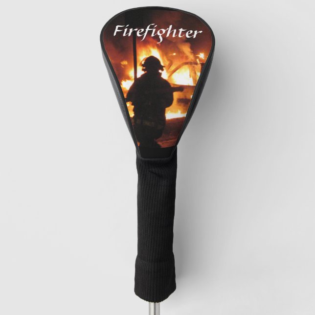 Firefighter Handline  Golf Head Cover (Front)