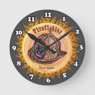 Firefighter Helmet clock