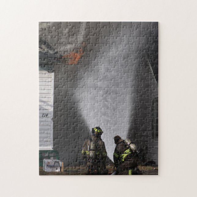 Firefighter Jigsaw Puzzle (Vertical)