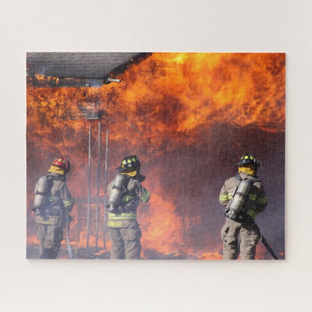 Firefighter  jigsaw puzzle (Horizontal)