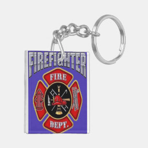 Firefighter key chain