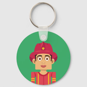Firefighter Key Ring