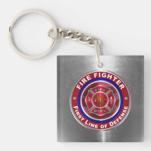 Firefighter  key ring
