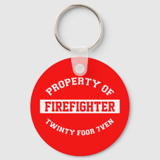 Firefighter Key Ring