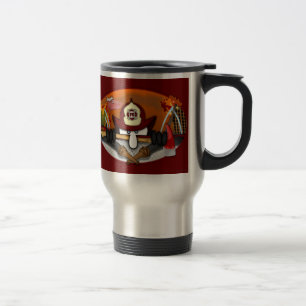 Firefighter Kilroy Travel Mug