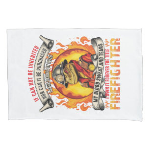 Firefighter Lizards Pillowcase