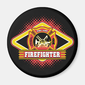 Firefighter Logo Magnet