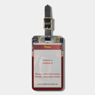 Firefighter Luggage Tag