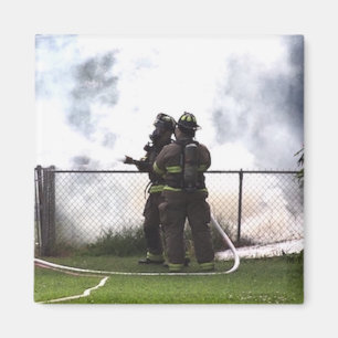 Firefighter magnet