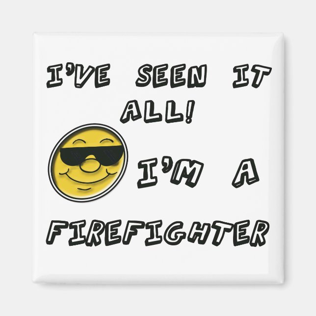 Firefighter Magnet (Front)