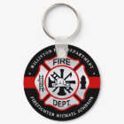 Firefighter Maltese Cross Personalized Fireman
