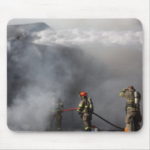 Firefighter mouse mat