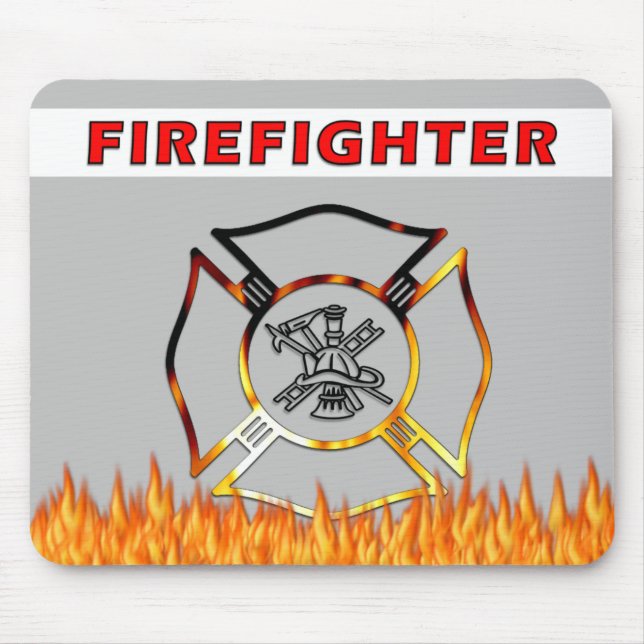 Firefighter Mouse Pads (Front)