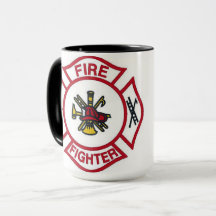 firefighter mug