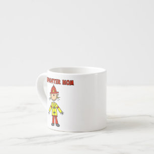 Firefighter Mum T-shirts and Gifts Espresso Cup