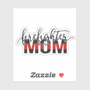 Firefighter mum thin red line
