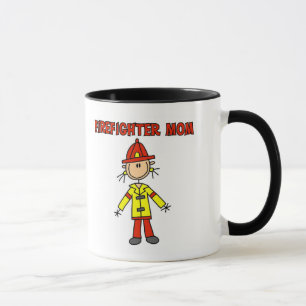 Firefighter Mum Tshirts and Gifts Mug