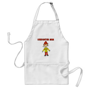 Firefighter Mum Tshirts and Gifts Standard Apron