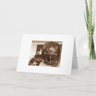 Firefighter note card
