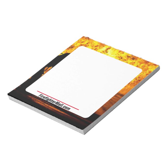 Firefighter Notepad (Rotated)