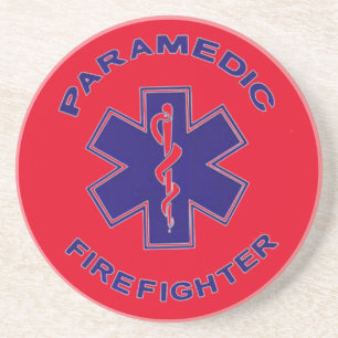 Firefighter Paramedic Coaster