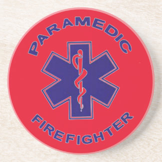 Firefighter Paramedic Coaster