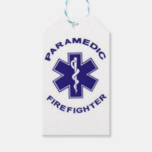 Firefighter Paramedic Gift Tags
