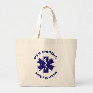 Firefighter Paramedic Large Tote Bag