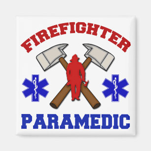 Firefighter Paramedic Magnet