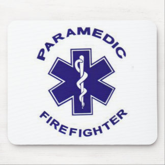 Firefighter Paramedic Mouse Mat