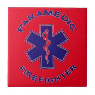 Firefighter Paramedic Tile