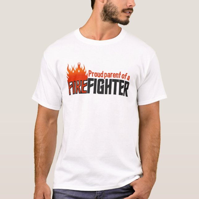 Firefighter Parent shirt - choose style & colour (Front)