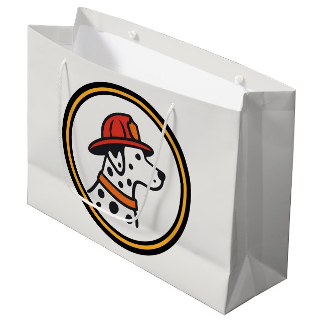 Firefighter Party Gift Bag (Front Angled)
