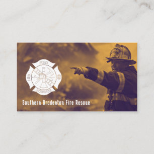 Firefighter Perfect Business Card