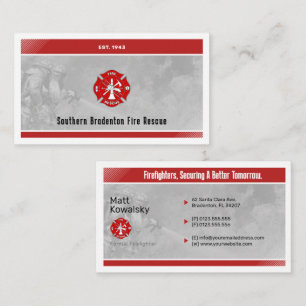 Firefighter Perfect Business Card