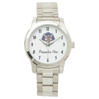 Firefighter Personalized Wrist Watch