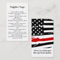 Firefighter Prayer Thin Red Line Fireman
