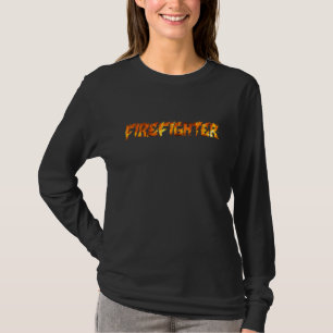 Firefighter Pride Courage Fire Chief Rescuers Fire T-Shirt