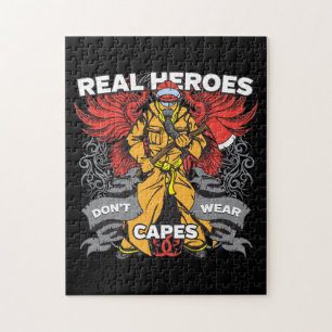Firefighter Real Heroes Jigsaw Puzzle