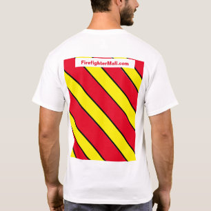 Firefighter Red/Yellow T-Shirt
