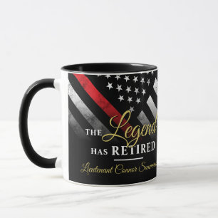 Firefighter Retirement Fire Department Fireman Mug