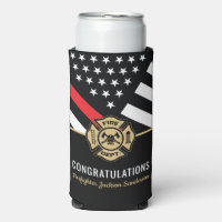 Firefighter Retirement Party Fire Department Flag