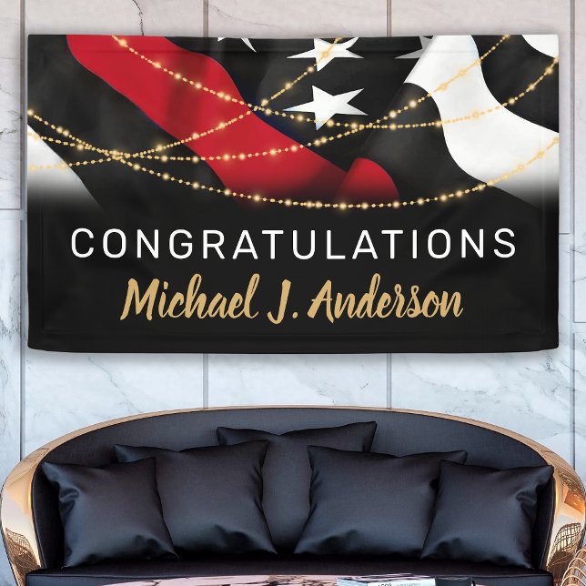 Firefighter Retirement Thin Red Line Banner (Creator Uploaded)