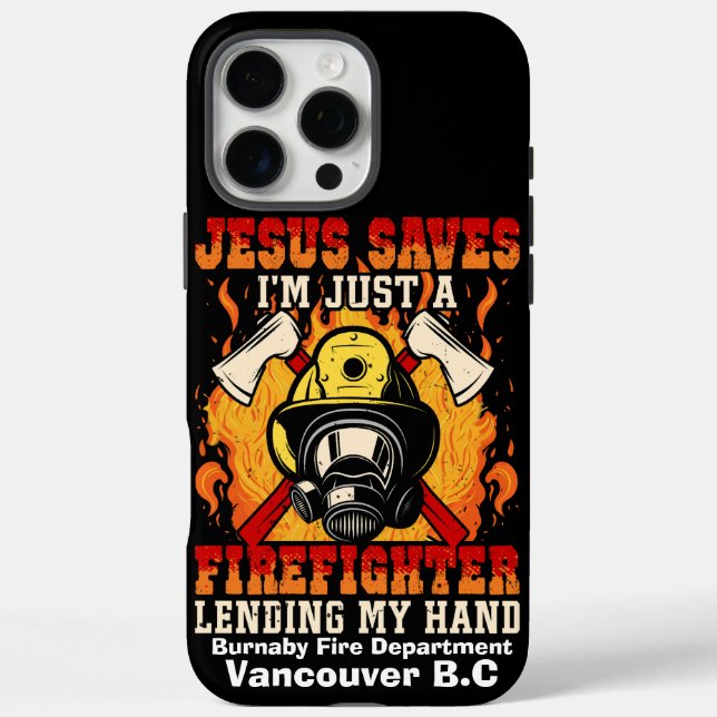 Firefighter’s hopeful call to action Case-Mate iPhone case (Back)