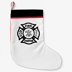Firefighter Small Christmas Stocking