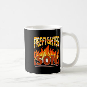 Firefighter Son Fireman Gift Proud Firefighter Quo Coffee Mug