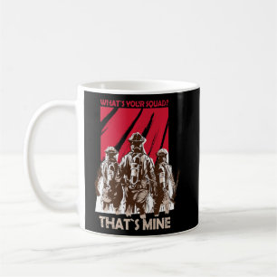 Firefighter Squad Fireman  Coffee Mug